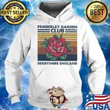Rose pemberley garden club derbyshire england vintage s Hoodie