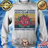Rose pemberley garden club derbyshire england vintage s Sweater