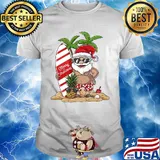 Santa Claus Hawaiian Surfing shirt
