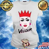 Sasha velour rupaul drag race gay pride soho retro s Ladies tee