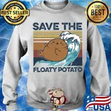 Save the floaty potato vintage s Sweater