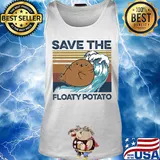 Save the floaty potato vintage s Tank top