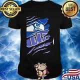 Seattle seahawks and washington huskies football shirt