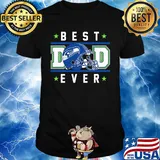 Seattle seahawks best dad ever happy father's day stars shirt