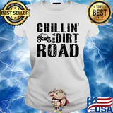 Side by side utv chillin’ on a dirt road s Ladies tee
