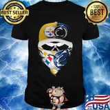 Skull mask player pittsburgh steelers vs penn state nittany lions shirt