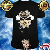 Skull new orleans saints hands shirt