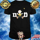 Snoopy and charlie brown dad happy father's day shirt