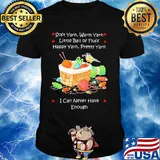 Soft yarn warn yarn little ball of fluff happy yarn pretty yarn I can never have enough bird shirt