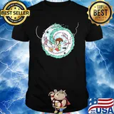 Spirited away haku and chihiro shirt