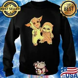 Star wars baby groot and baby yoda s Sweater
