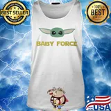 Star wars baby yoda baby force s Tank top