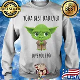Star wars baby yoda best dad ever love you do s Sweater
