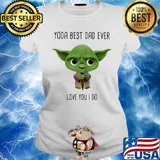 Star wars baby yoda gonna hate haters are s Ladies tee