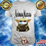 Star wars baby yoda hug neiman marcus mask covid-19 shirt