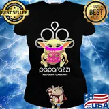 Star wars baby yoda hug paparazzi independent consultant mask covid-19 s Ladies tee