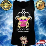 Star wars baby yoda hug paparazzi independent consultant mask covid-19 s Tank top