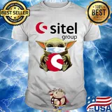 Star wars baby yoda hug sitel group covid-19 shirt
