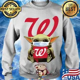Star wars baby yoda hug walgreens mask covid-19 s Sweater