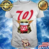 Star wars baby yoda hug walgreens mask covid-19 shirt