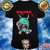 Star wars darth vader mandalorian damaged armor shirt