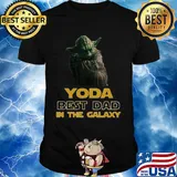 Star wars yoda best dad in the galaxy shirt