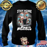 Stay home and watch fast and furious characters mask s Sweater