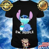 Stitch mask hug soap ew people shirt