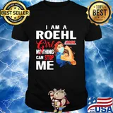 Strong woman mask i am a roehl girl nothing can stop me shirt
