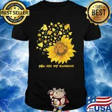 Sunflower eeyore donkey you are my sunshine shirt