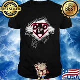 Superhero atlanta falcons diamond father’s day shirt