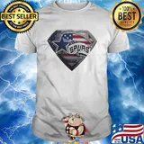 Superman dallas cowboys vs san antonio spurs american flag independence day shirt