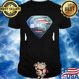 Superman seattle seahawks and seattle mariners american flag independence day shirt