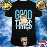 Surf bulldog good times shirt