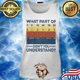 Swimming what part of don’t you understand vintage s Tank top