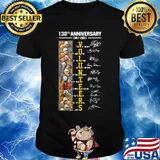 Tennessee Volunteers 130th anniversary 1891-2020 signatures shirt