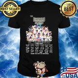The arizona diamondbacks 22nd anniversary 1998 2020 thank you for the memories signatures shirt