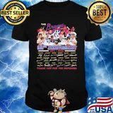 The atlanta braves 150th anniversary 1871 2021 thank you for the memories signatures shirt