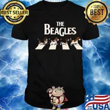 The beagles Dog abbey road shirt
