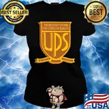 The delivery system for stores of quality ups since 1902 s Ladies tee