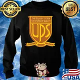 The delivery system for stores of quality ups since 1902 s Sweater