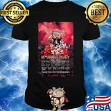 The detroit red wings 95th anniversary 1926 2021 thank you for the memories signatures shirt