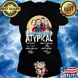 The journey to success is atypical signatures s Ladies tee