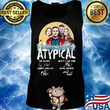 The journey to success is atypical signatures s Tank top