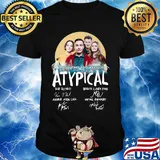 The journey to success is atypical signatures shirt