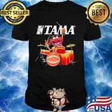 The muppet show animal playing tama drumsshirt