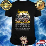 The pittsburgh steelers 88th anniversary 1933 2021 thank you for the memories signatures shirt