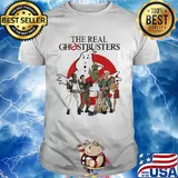 The real ghostbusters animated tv series logo shirt