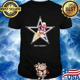 Tony dorsett 33 dallas cowboys football art shirt