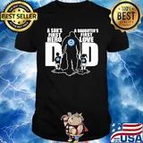 United auto workers a son's first hero a daughter's first love dad happy father's day shirt